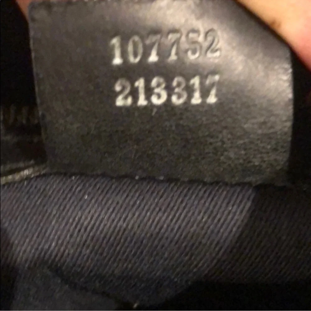 Authentic Gucci Black Patterned Hobo Bag - Picture 15 of 15